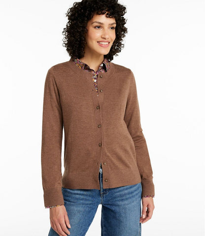 Women's Essential Merino Wool Sweater, Cardigan | L.L.Bean discount