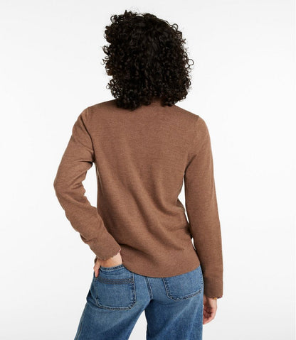 Women's Essential Merino Wool Sweater, Cardigan | L.L.Bean discount