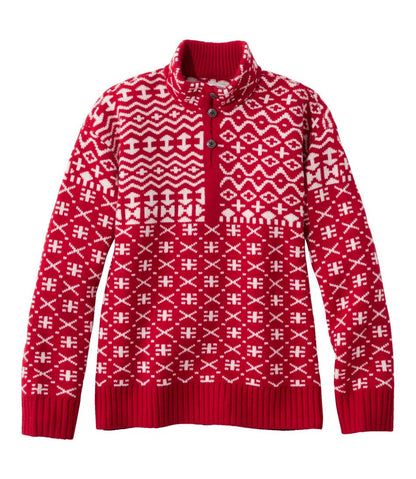 Women's Signature Kingfield Merino Wool Sweater, Fair Isle | L.L.Bean online