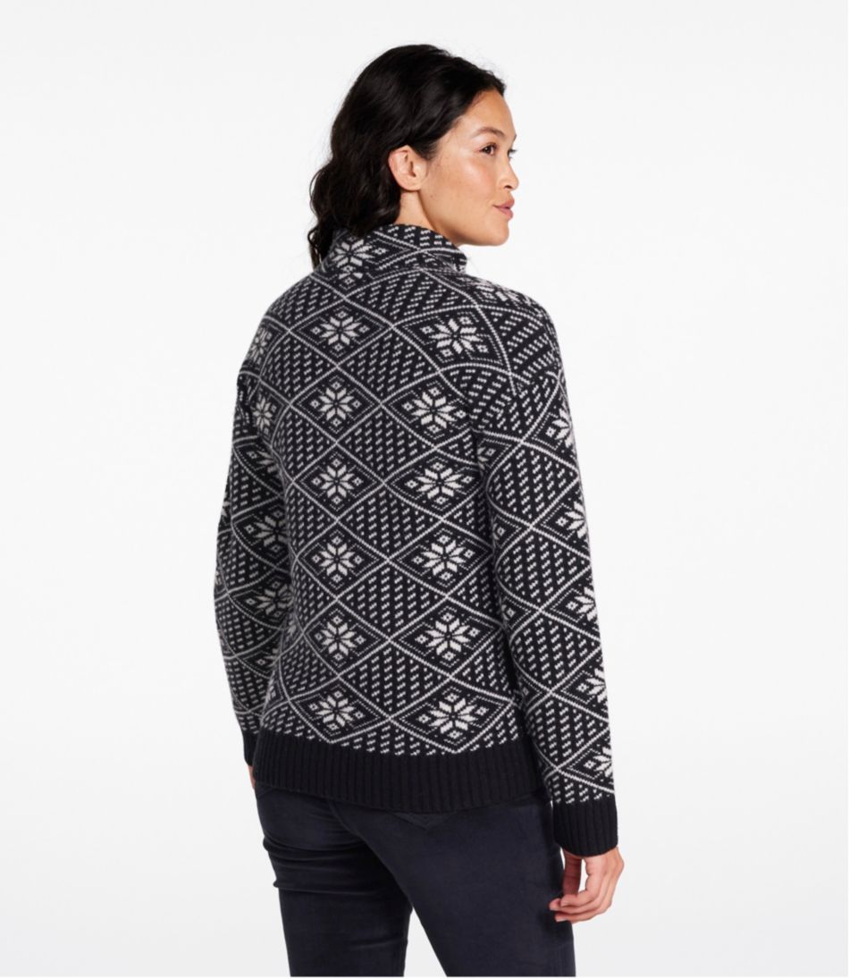 Women's Signature Kingfield Merino Wool Sweater, Fair Isle | L.L.Bean online