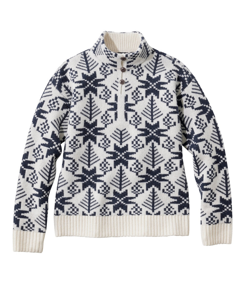 Women's Signature Kingfield Merino Wool Sweater, Fair Isle | L.L.Bean online