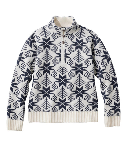 Women's Signature Kingfield Merino Wool Sweater, Fair Isle | L.L.Bean online