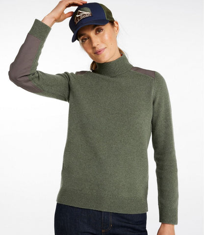 Women's Maine Guide Lightweight Lambswool Sweater | L.L.Bean US