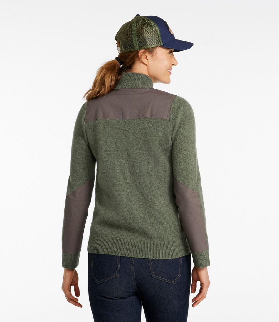 Women's Maine Guide Lightweight Lambswool Sweater | L.L.Bean US