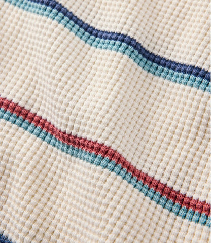 Women's Sunwashed Waffle Sweater, Pullover Stripe | L.L.Bean on sale