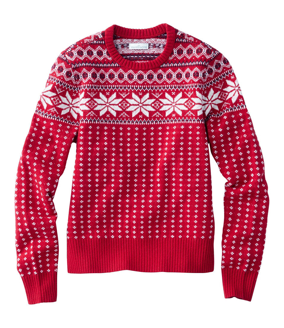 Women's Signature Camp Merino Wool Sweater, Pullover Novelty | L.L.Bean US