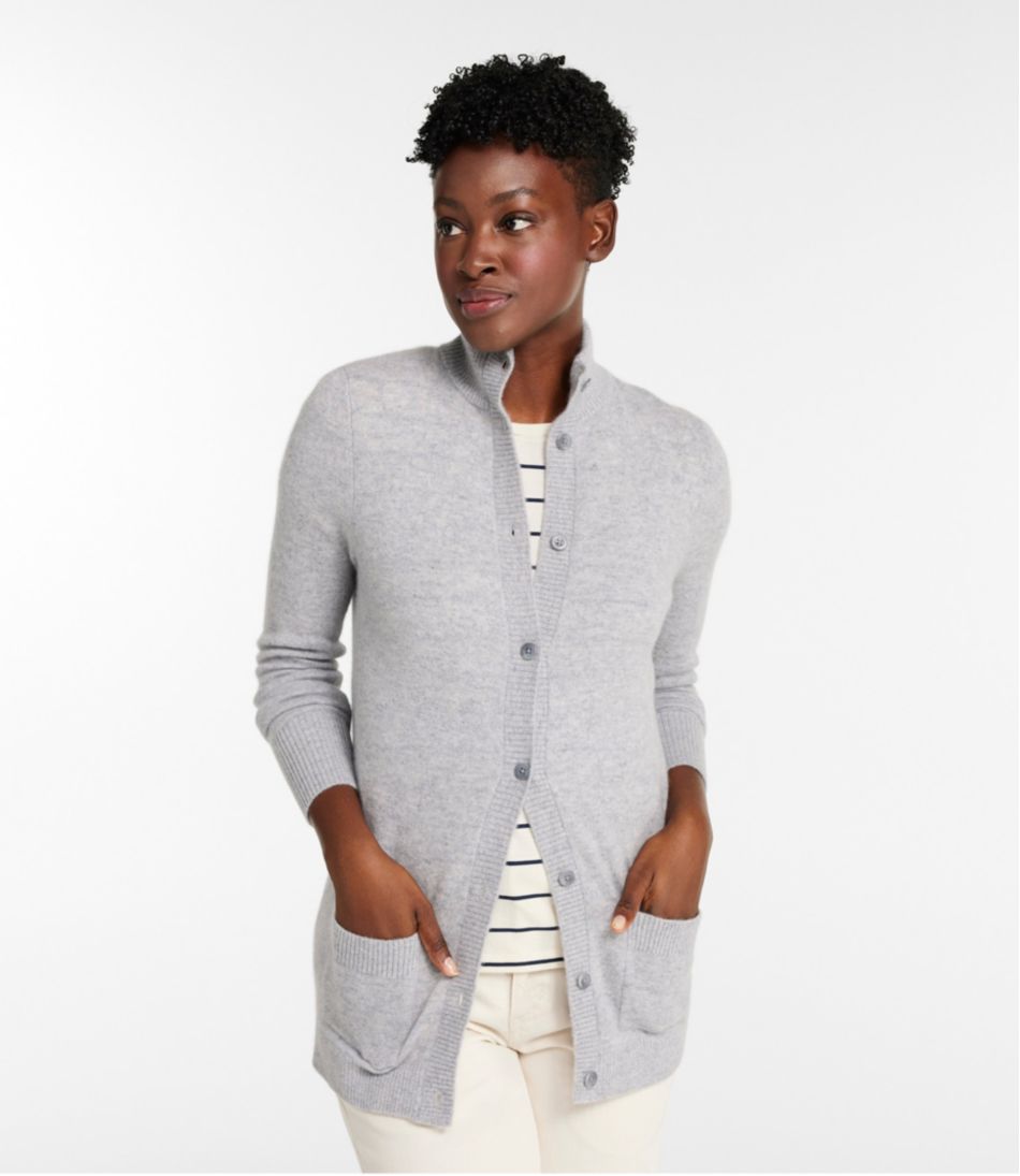 Women's Classic Cashmere Button-Front Cardigan | L.L.Bean discount