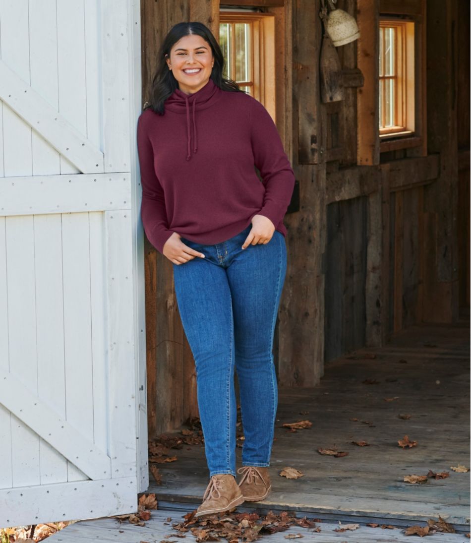 Women's Classic Cashmere Sweater, Funnelneck | L.L.Bean US