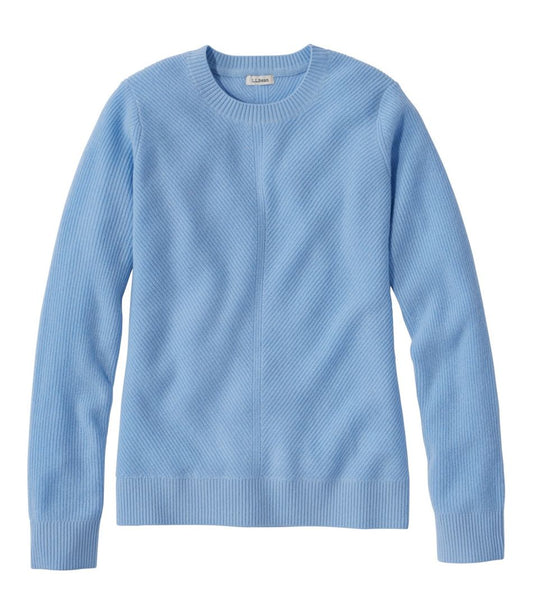 Women's Classic Cashmere Textured Sweater, Crewneck | L.L.Bean discount