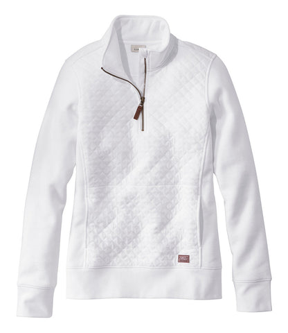 Women's Quilted Quarter-Zip Pullover | L.L.Bean for sale