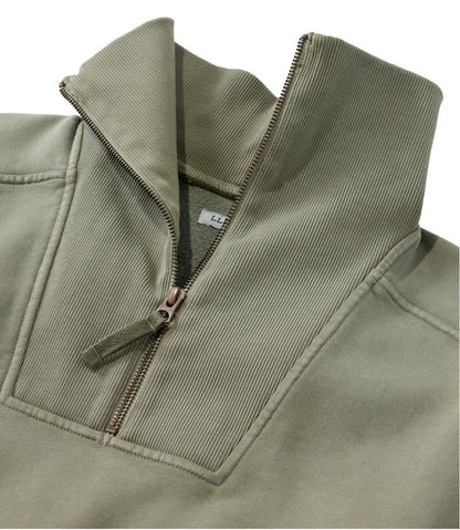 Women's Sunwashed Sweats, Quarter-Zip | L.L.Bean on sale