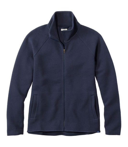 Women's Lakewashed Double-Knit Full-Zip | L.L.Bean outlet