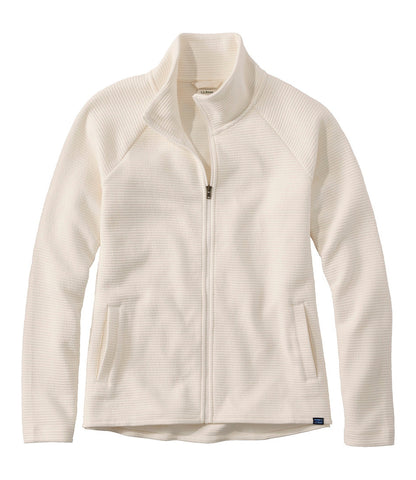Women's Lakewashed Double-Knit Full-Zip | L.L.Bean outlet