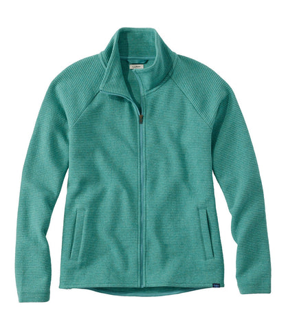 Women's Lakewashed Double-Knit Full-Zip | L.L.Bean outlet
