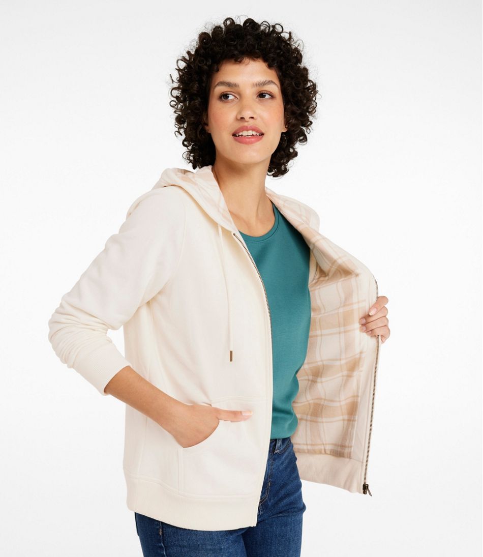 Women's 1912 Sweatshirt, Flannel-Lined Hoodie | L.L.Bean discount