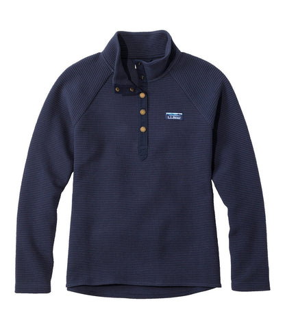 Women's Lakewashed Double-Knit Quarter-Snap | L.L.Bean for sale