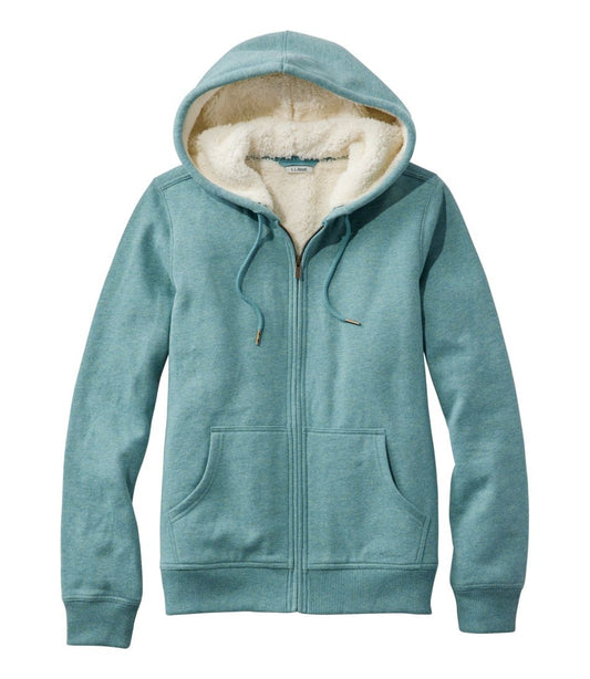 Women's 1912 Sweatshirt, Sherpa-Lined Hoodie | L.L.Bean outlet