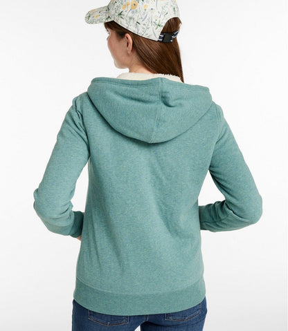 Women's 1912 Sweatshirt, Sherpa-Lined Hoodie | L.L.Bean outlet