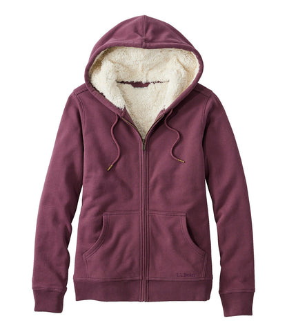 Women's 1912 Sweatshirt, Sherpa-Lined Hoodie | L.L.Bean outlet