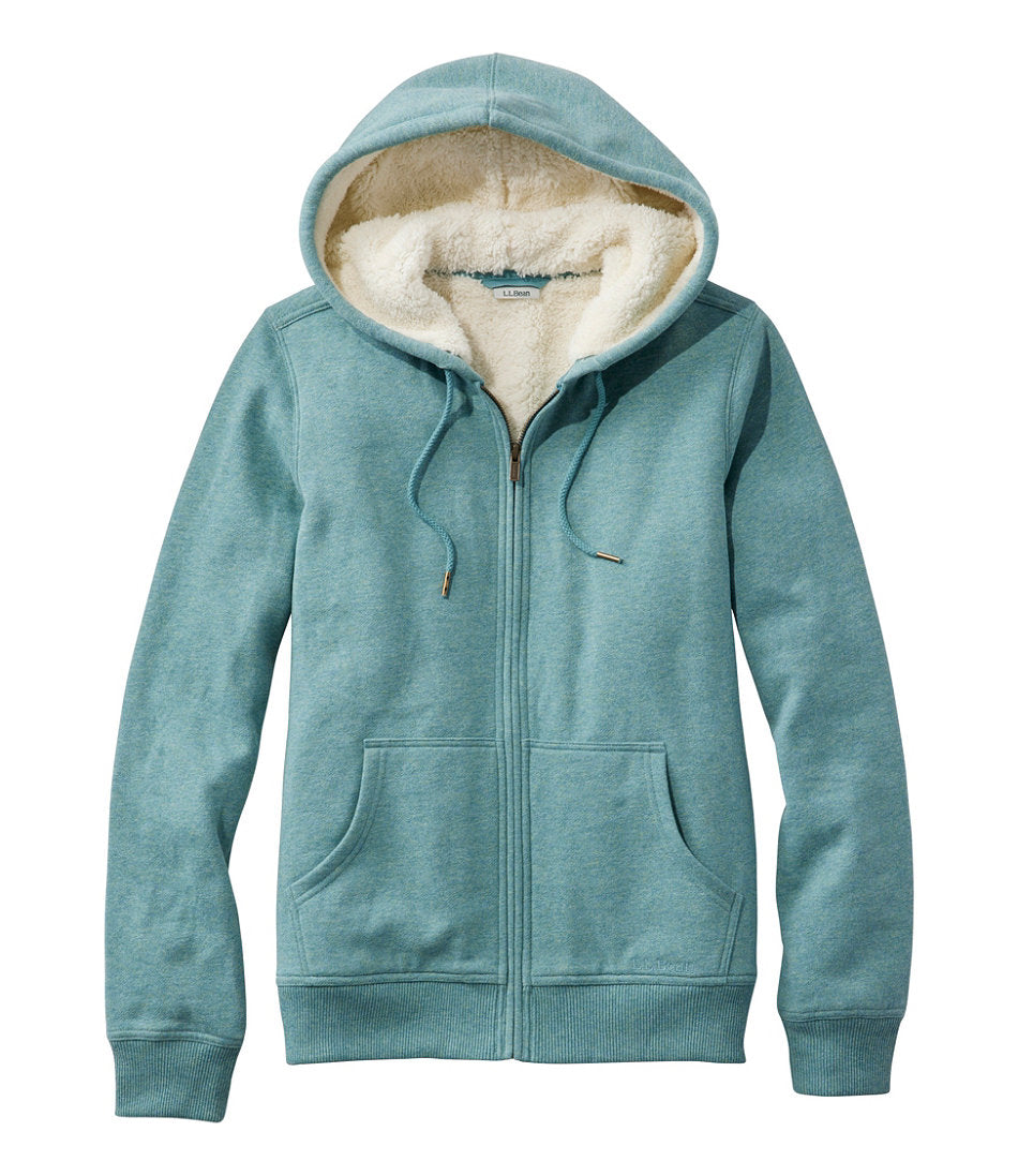 Women's 1912 Sweatshirt, Sherpa-Lined Hoodie | L.L.Bean outlet