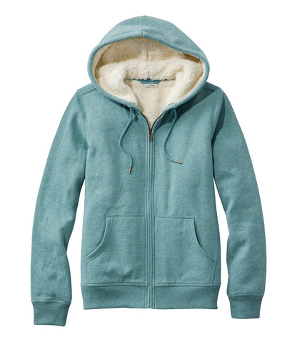 Women's 1912 Sweatshirt, Sherpa-Lined Hoodie | L.L.Bean outlet