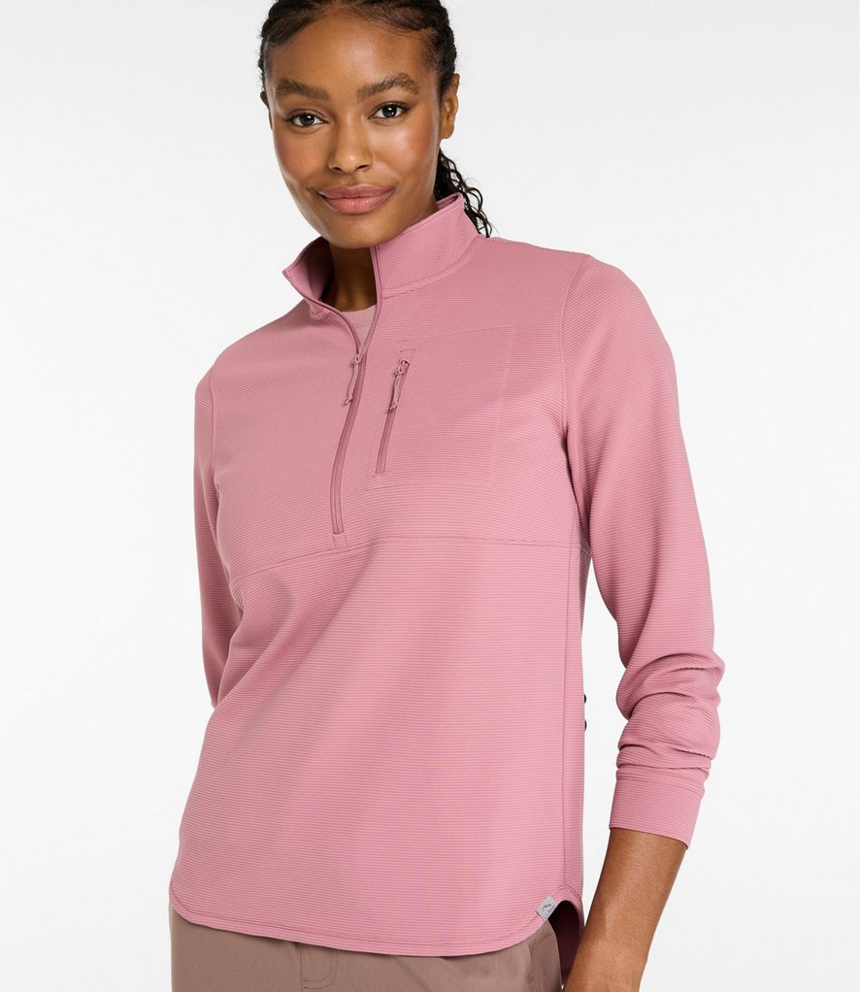 Women's VentureStretch Ottoman 1/4 Zip Pullover | L.L.Bean discount