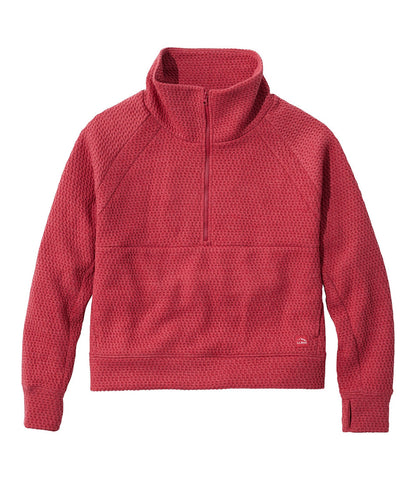 Women's Ridgeknit Half-Zip Pullover, Oversized | L.L.Bean for sale