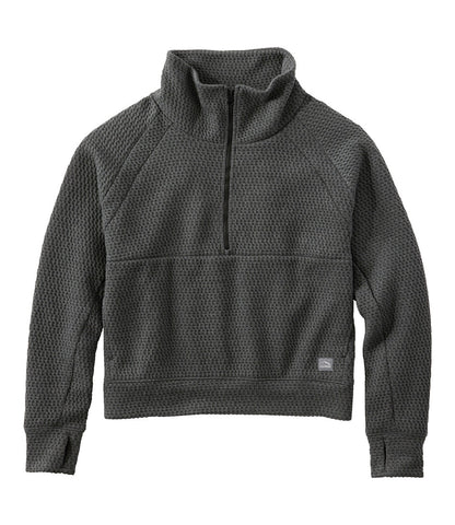 Women's Ridgeknit Half-Zip Pullover, Oversized | L.L.Bean for sale