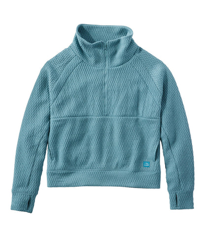 Women's Ridgeknit Half-Zip Pullover, Oversized | L.L.Bean for sale