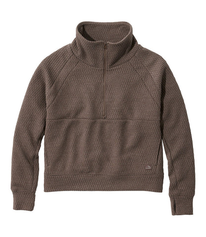 Women's Ridgeknit Half-Zip Pullover, Oversized | L.L.Bean for sale