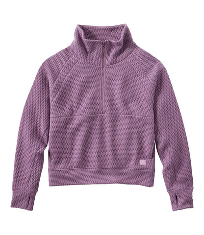 Women's Ridgeknit Half-Zip Pullover, Oversized | L.L.Bean for sale