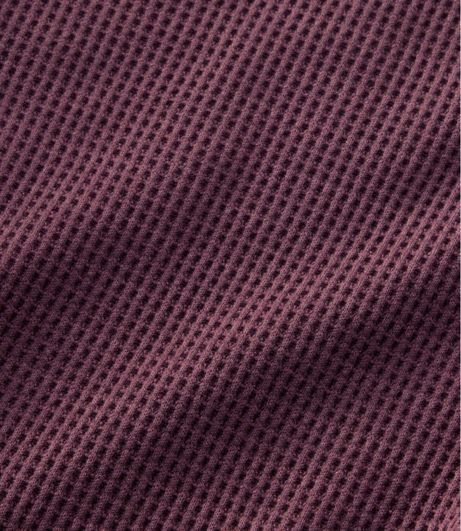 Women's Birchwood Brushed Waffle Top, V-Neck | L.L.Bean US