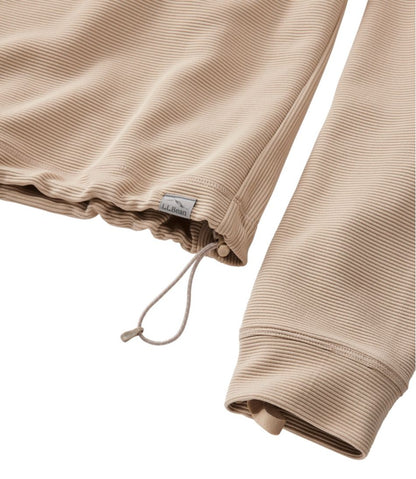 Women's VentureStretch Ottoman-Rib Pullover, Cropped | L.L.Bean discount