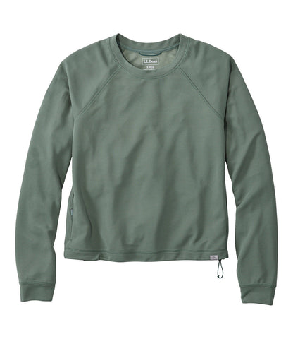 Women's VentureStretch Ottoman-Rib Pullover, Cropped | L.L.Bean discount