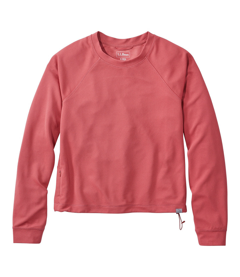 Women's VentureStretch Ottoman-Rib Pullover, Cropped | L.L.Bean discount