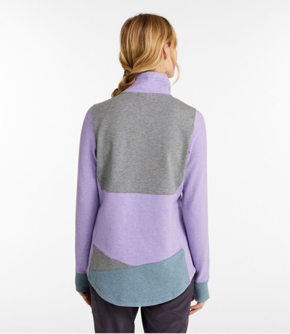 Women's Cozy Mixed-Knit Pullover, Colorblock | L.L.Bean for sale