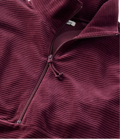 Women's Soft Stretch Corduroy Pullover, Half-Zip | L.L.Bean outlet