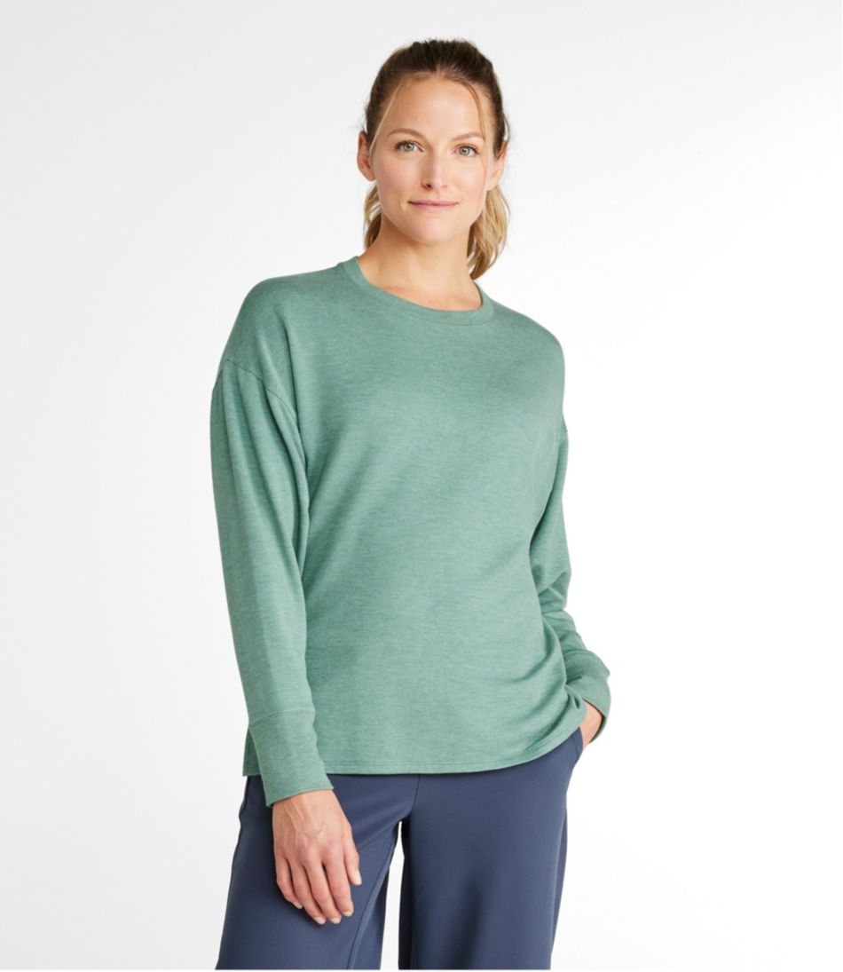 Women's SoftFlex Crewneck Dolman Sleeve Pullover | L.L.Bean online