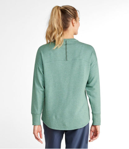 Women's SoftFlex Crewneck Dolman Sleeve Pullover | L.L.Bean online