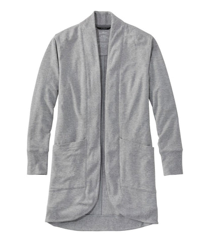 Women's SoftFlex Long Open Cardigan | L.L.Bean discount