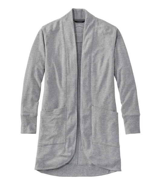 Women's SoftFlex Long Open Cardigan | L.L.Bean discount