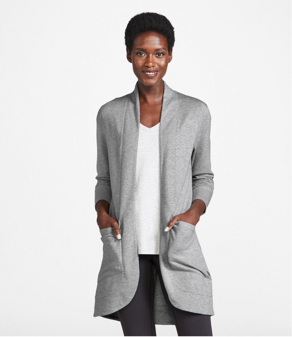 Women's SoftFlex Long Open Cardigan | L.L.Bean discount