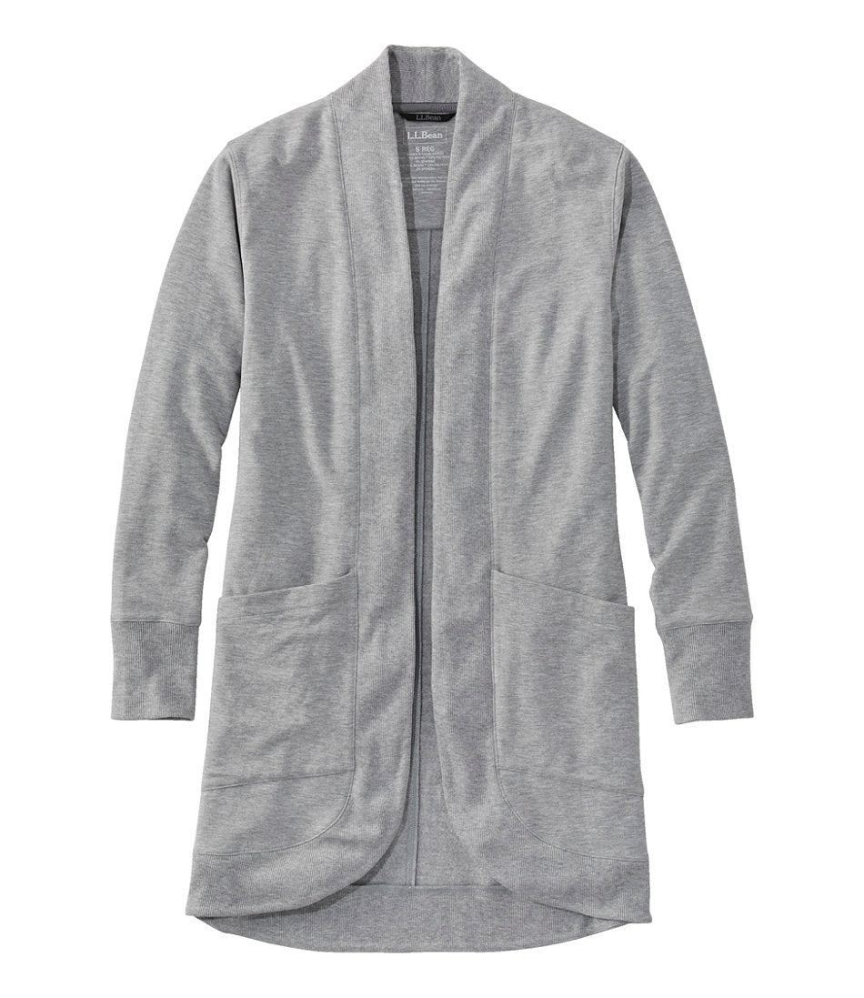 Women's SoftFlex Long Open Cardigan | L.L.Bean discount