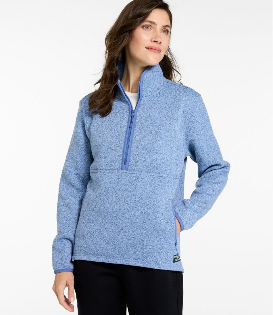 Women's Sweater Fleece Half-Zip Pullover | L.L.Bean on sale