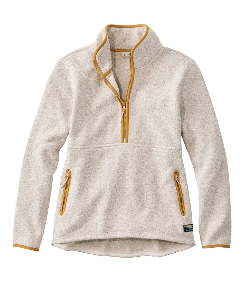 Women's Sweater Fleece Half-Zip Pullover | L.L.Bean on sale