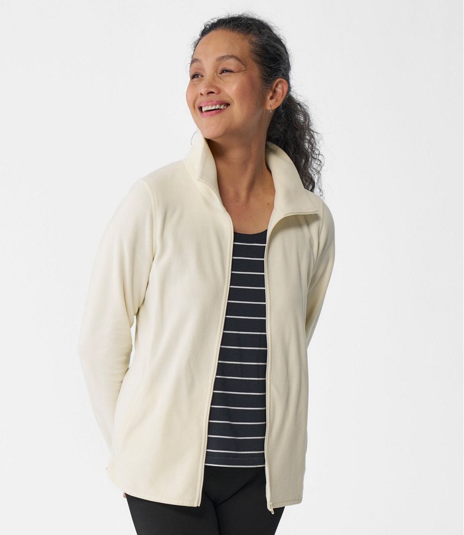 Women's Feather Fleece, Full-Zip | L.L.Bean online