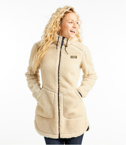 Women's Mountain Pile Fleece Coat | L.L.Bean US