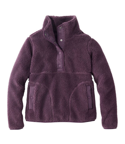 Women's Bean's Sherpa Fleece Pullover | L.L.Bean outlet