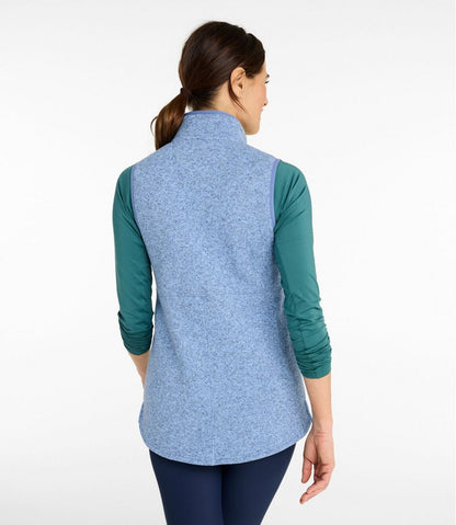 Women's Sweater Fleece Long Vest | L.L.Bean for sale