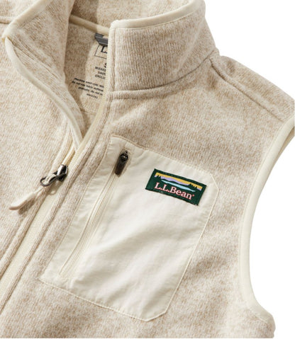 Women's Sweater Fleece Long Vest | L.L.Bean for sale